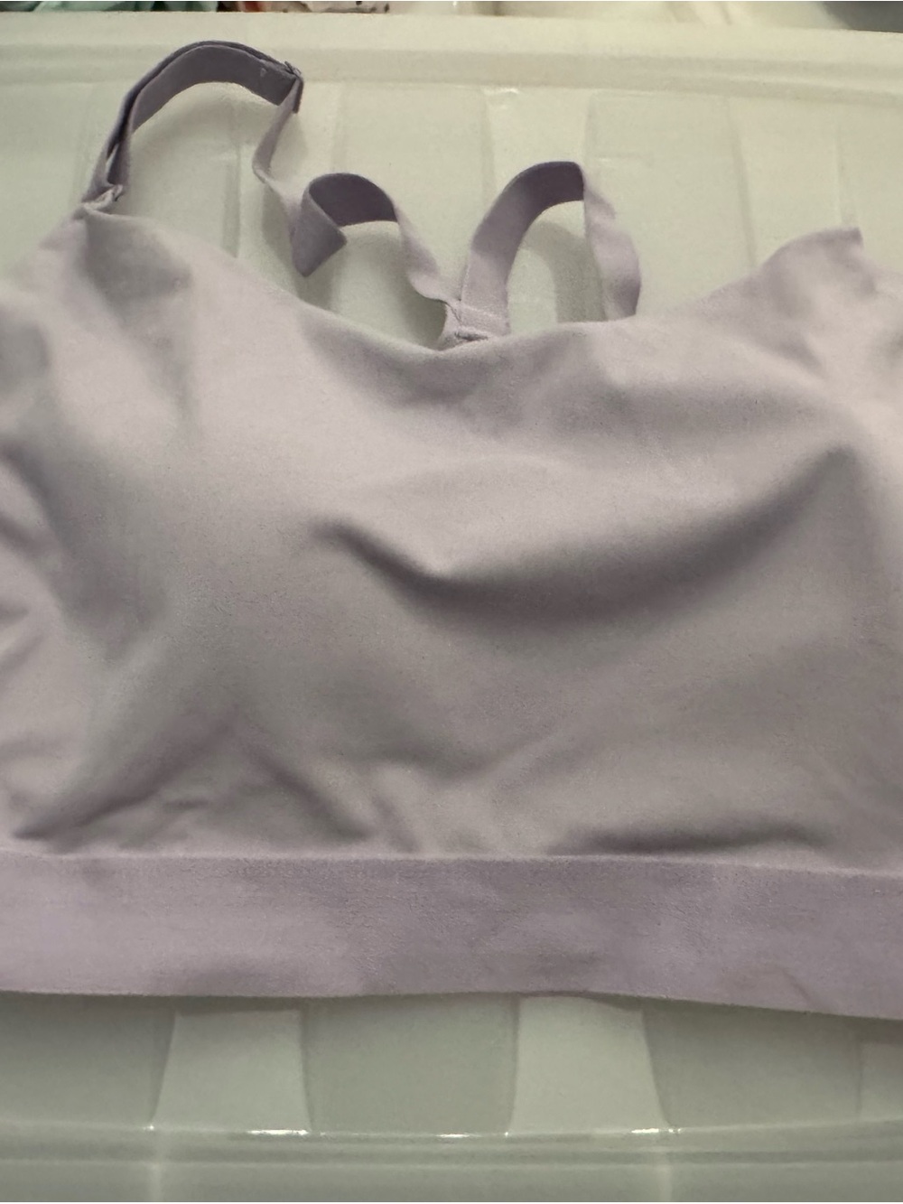 Old Navy Light Lavender Bralette Sports Bra